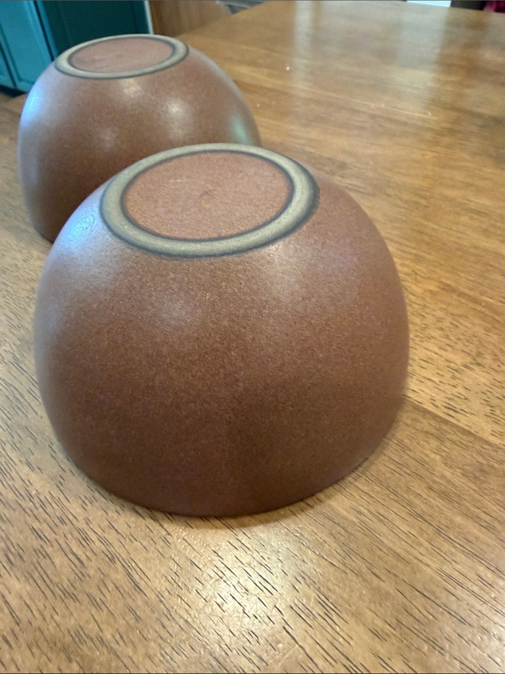 Heath ceramics - Set of 2 redwood plaza cereal Bowls - Picture 5 of 8